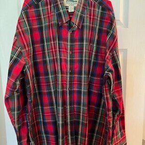 Men's Mountain Lake Dress Shirt XL Regular Fit